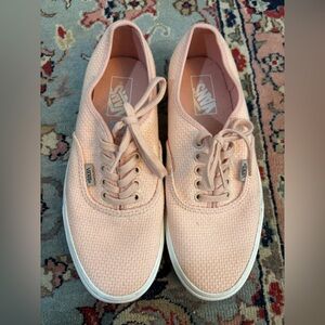 Never Worn! Vans Women's Blush Pink Sneakers
